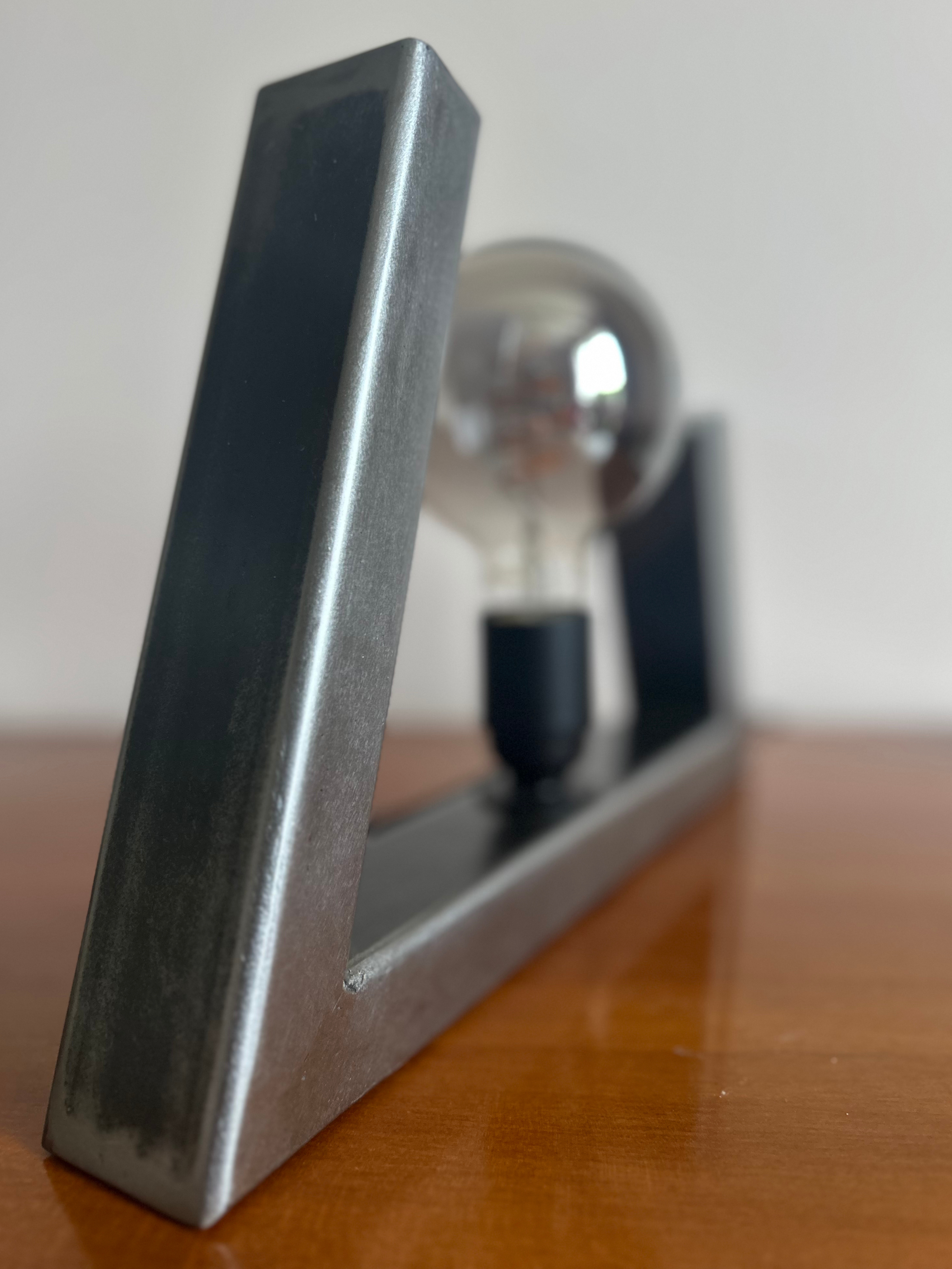 Lampe artisanale faite main | "Odak" (brut verni)